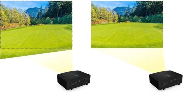 Alt view image 10 of 17 - LK936ST 5100-Lumen 4K Laser Short Throw Golf Simulator Projector for Golf Sims and Home Theater LK936ST