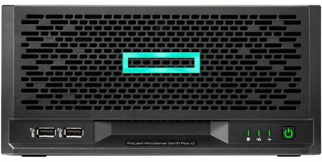 Alt view image 5 of 6 - HPE ProLiant MicroServer Gen10 Plus v2 Ultra Micro Tower Server - 1 x Intel Xeon E-2314 2.80 GHz - 16 GB RAM - Serial ATA Controller P69101-005