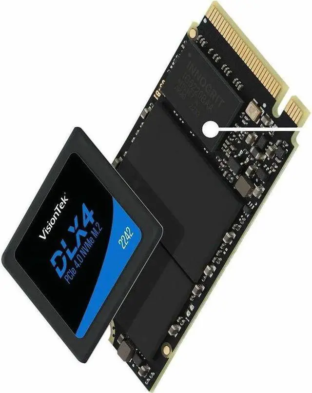 Alt view image 7 of 10 - VisionTek DLX4 1TB 2242 M.2 PCIe 4.0 x4 SSD (NVMe) Opal 2.0 SED 901703