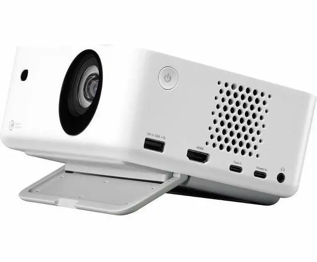 Alt view image 8 of 20 - Optoma ML1080ST Short Throw DLP Projector - 16:9 - Portable - White - High Dynamic Range (HDR) - 1080p - 30000 Hour Normal Mode - 3,000,000:1 - 1200 lm - HDMI - USB