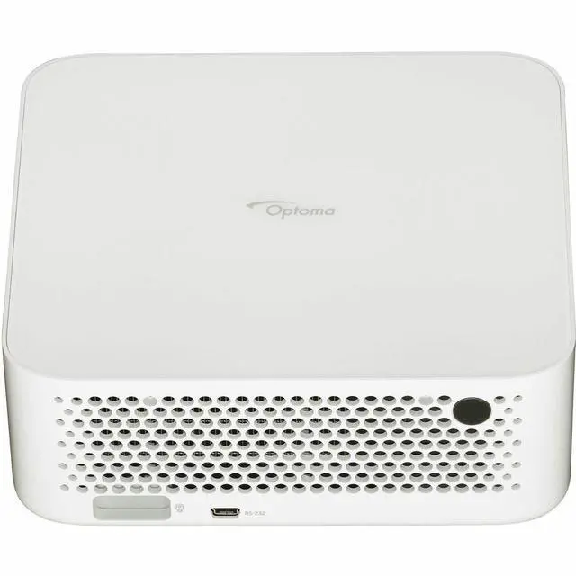 Alt view image 9 of 20 - Optoma ML1080 DLP Portable Projector - 16:9 - White - High Dynamic Range (HDR) - Front - 1080p - 30000 Hour Normal Mode - 3,000,000:1 - 1200 lm - HDMI - USB