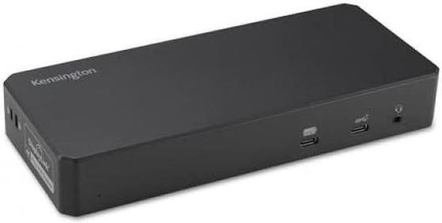 Kensington USB-C Triple Video Docking Station - for Notebook/Monitor - USB Type C - 3 Displays Supported - 4K, Full HD - 3840 x 2160, 1920 x 1080 - USB Type-C - Black - Wired - Windows 10 - 85W Kensington USB-C Triple Video Docking Station - for Notebook/Monitor - USB Type C - 3 Displays Supported - 4K, Full HD - 3840 x 2160, 1920 x 1080 - USB Type-C - Black - Wired - Windows 10 - 85W