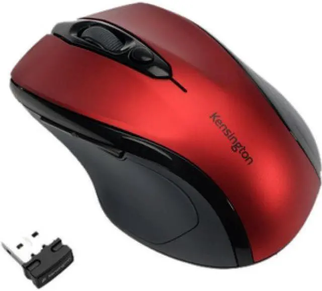 Alt view image 6 of 6 - PRO FIT RED WIRELESS MOUSE