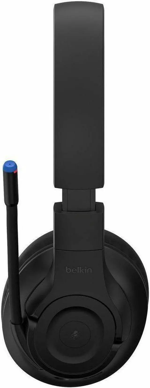 Alt view image 4 of 8 - Belkin SoundForm Inspire Wireless Over-Ear Headset for Kids with Mic - Black