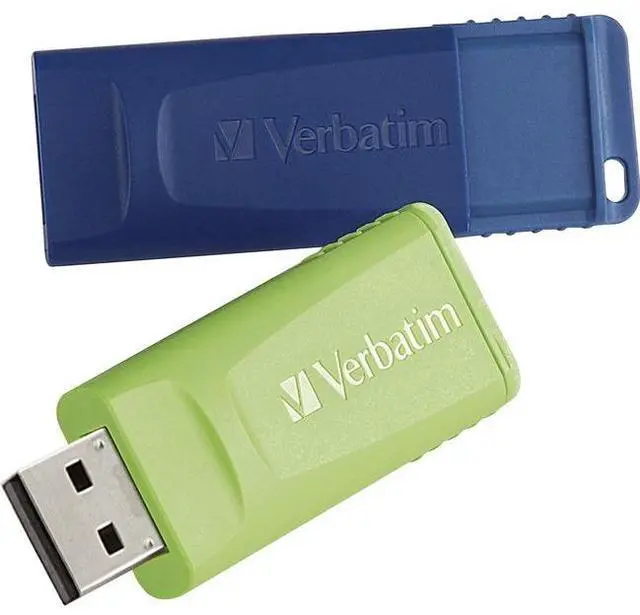 Alt view image 2 of 17 - Verbatim Store 'n' Go USB Flash Drive, 99812, 64GB, 2/PK, Blue, Green