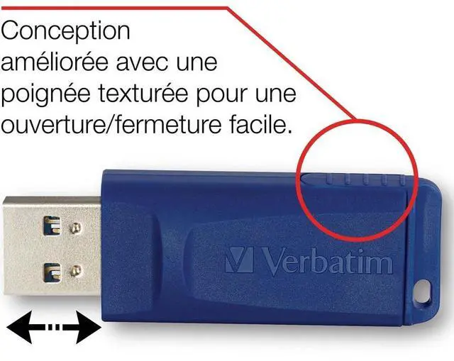 Alt view image 4 of 17 - Verbatim Store 'n' Go USB Flash Drive, 99812, 64GB, 2/PK, Blue, Green