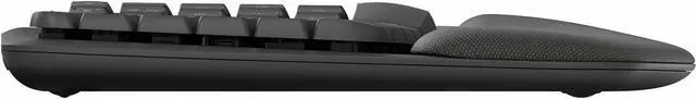 Alt view image 7 of 9 - Logitech Wave Keys for Business Keyboard - Black (in Brown Box)