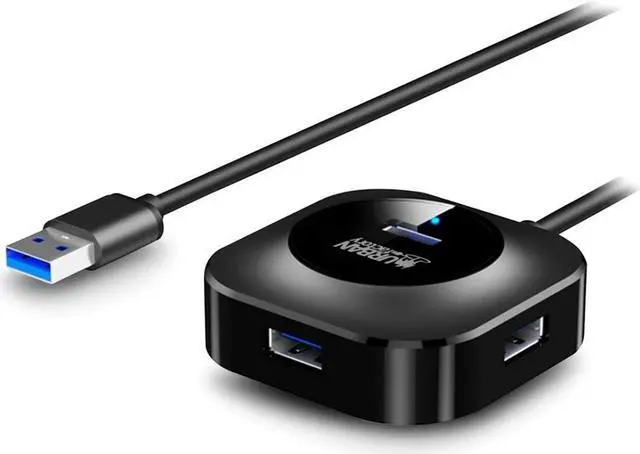 Alt view image 2 of 9 - Urban Factory USB Hub - 4 USB Port(s) - 4 USB 3.0 Port(s)