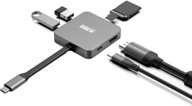 Alt view image 4 of 9 - Urban Factory HUBEE LIGHT: 100W USB-C Mini Station TCM05UF