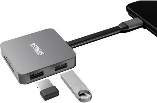 Alt view image 6 of 9 - Urban Factory HUBEE LIGHT: 100W USB-C Mini Station TCM05UF