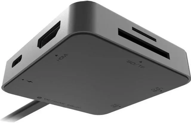 Alt view image 8 of 9 - Urban Factory HUBEE LIGHT: 100W USB-C Mini Station TCM05UF