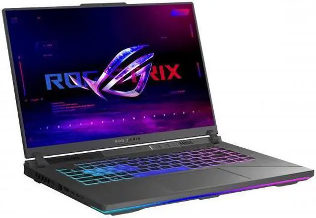 Alt view image 4 of 12 - ASUS ROG Strix G16WQXGA 2560X1600 240Hz Gaming Laptop Intel Core i9-14900HX 32GB DDR5 1TB SSD NVIDIA GeForce RTX 4060 8GB Eclipse Gray