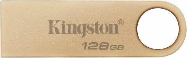 Alt view image 6 of 11 - Kingston DataTraveler SE9 Gen 3- 128GB - 220MB/s read- Metal - USB 3.2 Gen 1 -Gold