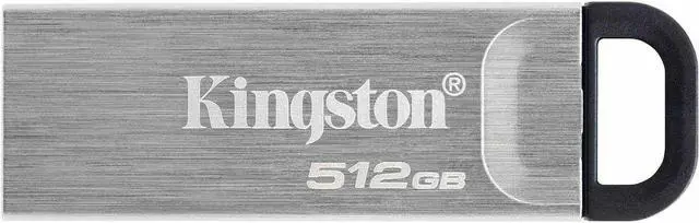 Main image of Kingston DataTraveler Kyson USB 3.2 Gen 1 Flash Drive 512GB - Stylish Capless Metal Case