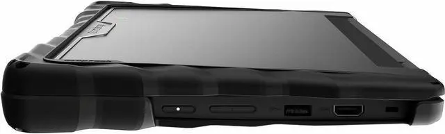 Alt view image 12 of 14 - Gumdrop DropTech Laptop Case Fits Lenovo 300e | 300w Yoga Gen 4 (2-in-1) Rugged Drop Tested and Shockproof Reliable Device Protection for Kids K-12 Students School Office or Business Use - Black