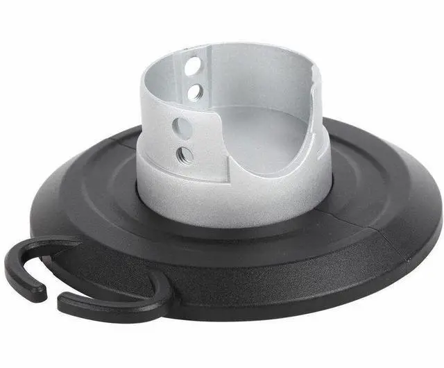 Alt view image 12 of 12 - Height Adjustable heavy-duty ceiling projector mount for projectors with large-diameter mount holes max 15in (380mm). Projector max weight 55.1 lbs (25 Kg)