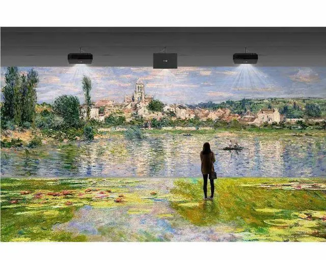 Alt view image 6 of 9 - LG ProBeam Laser Projector 7,000 Lumens, webOS Signage 6.0 (BU70QGA)
