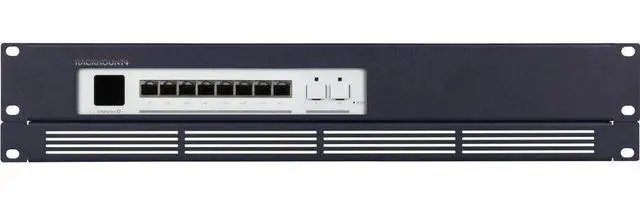 Alt view image 3 of 4 - RACKMOUNT.IT RM-UB-T6 Rackmount Kit - For Switch - 2U Rack Height - Rack-mountable - Metallic Dark Blue