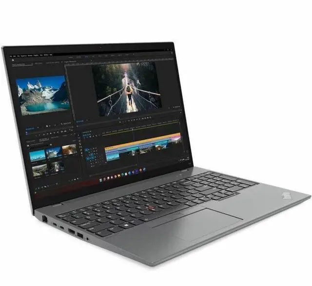 Alt view image 6 of 13 - Lenovo ThinkPad T16 Gen 2 16" Touchscreen Notebook - AMD Ryzen 7 PRO 7840U - 32GB - 1TB SSD - Windows 11 Pro - AMD Radeon 780M Graphics - Webcam - IEEE 802.11ax Wireless - Storm Gray  21K7003SUS