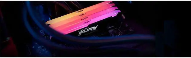 Alt view image 11 of 14 - Kingston Fury Beast RGB 3600 16GB (2x8GB) 3600MT/s DDR4 CL17 DIMM (Kit of 2) Computer Memory KF436C17BB2AK2/16