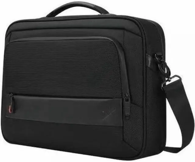 Alt view image 6 of 20 - Lenovo Professional Carrying Case (Briefcase) for 14" Notebook, Accessories - Black - Wear Resistant, Tear Resistant, Water Resistant, Water Proof Zipper, Water Proof - Polyethylene Terephthalate (PET