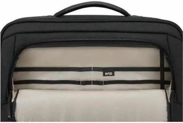 Alt view image 9 of 20 - Lenovo Professional Carrying Case (Briefcase) for 14" Notebook, Accessories - Black - Wear Resistant, Tear Resistant, Water Resistant, Water Proof Zipper, Water Proof - Polyethylene Terephthalate (PET