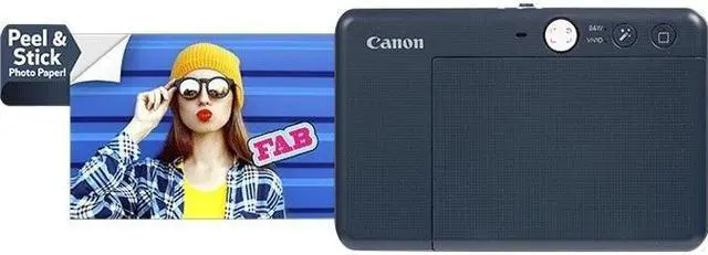 Alt view image 15 of 20 - Canon IVY CLIQ+ 2 Instant Camera Printer (Midnight Navy)