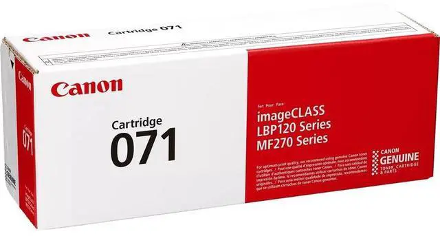 Alt view image 8 of 15 - Canon 071 Standard Toner Cartridge for imageCLASS LBP122dw Printer, Black