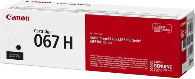 Alt view image 9 of 14 - Canon 5106C001 067H High-Yield Toner 5500 Page-Yield Black
