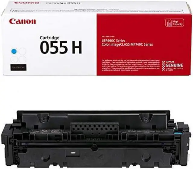 Alt view image 11 of 11 - Canon 3019c001 (055h) High-Yield Toner, 5,900 Page-Yield, Cyan 3019C001
