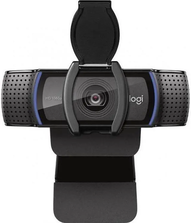 Alt view image 2 of 8 - Logitech C920S HD Pro Webcam with Privacy Shutter - Widescreen Video Calling and Recording, 1080p Streaming Camera, Desktop or Laptop Webcam