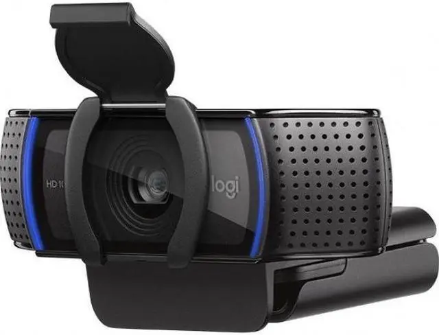 Alt view image 4 of 8 - Logitech C920S HD Pro Webcam with Privacy Shutter - Widescreen Video Calling and Recording, 1080p Streaming Camera, Desktop or Laptop Webcam