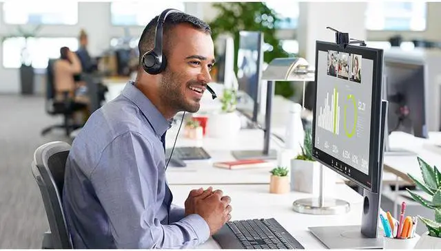 Alt view image 5 of 8 - Logitech C920S HD Pro Webcam with Privacy Shutter - Widescreen Video Calling and Recording, 1080p Streaming Camera, Desktop or Laptop Webcam