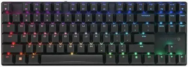 Alt view image 2 of 6 - CHERRY MX 3.0S Wired RGB Keyboard MX RED SWITCH Black G803874LYAUS2