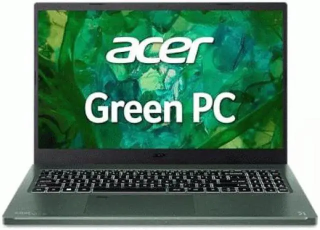 Alt view image 6 of 7 - Asus Aspire Vero 15 inch Laptop - WIndows 11 - Intel i7 - 16/512 GB SSD - Cypress Green