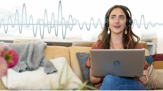 Alt view image 2 of 10 - Poly Blackwire 8225 Stereo Microsoft Teams Certified USB-C Headset + USB-C/A Adapter - Microsoft Teams Certification - Stereo - USB Type C - Wired - 32 Ohm - On-ear - Binaural - Ear-cup - 7.10 ft Cabl