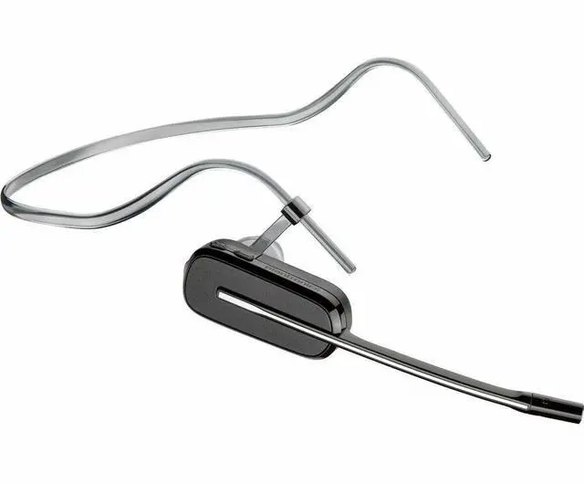 Alt view image 3 of 8 - Poly Savi 8200 Office 8240 Earset - Mono - Wireless - Bluetooth - 590.6 ft - 20 Hz - 20 kHz - Over-the-ear - Monaural - In-ear - Noise Cancelling Microphone - Noise Canceling