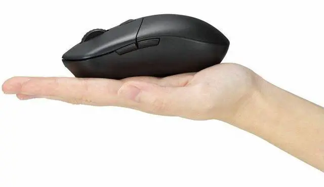 Alt view image 4 of 10 - Kensington MY430 Mouse - Optical - Wireless - Bluetooth - 2.40 GHz - Rechargeable - USB - 2400 dpi - 6 Button(s) - 5 Programmable Button(s)