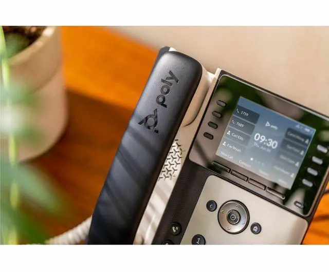 Alt view image 3 of 10 - HP Poly Edge E320 IP Phone and PoE enabled | 82M88AA