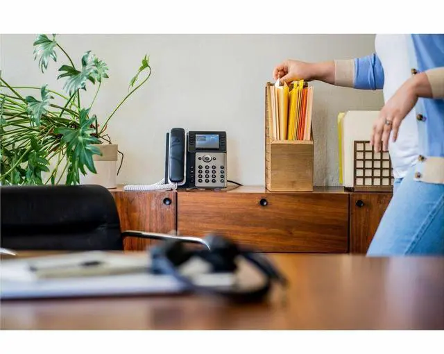 Alt view image 7 of 10 - HP Poly Edge E320 IP Phone and PoE enabled | 82M88AA