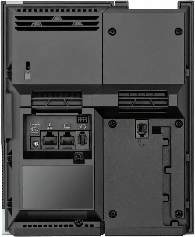 Alt view image 7 of 7 - HP Poly CCX 505 IP Phone Wi-Fi, Bluetooth Desktop Wall Mountable Black 84C16AA#ABA