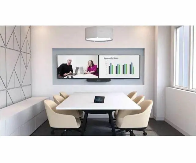Alt view image 8 of 11 - HP POLY STUDIO X50 ALL-IN-ONE VIDEO BAR WITH TC8 CONTROLLER KIT G Model 842W5AA#ABA