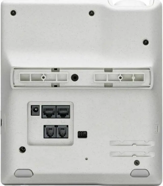 Alt view image 9 of 11 - HP Poly Edge E500 IP Phone Corded Desktop Black TAA Compliant VoIP 2x Network RJ-45 PoE Ports Model 82M94AA
