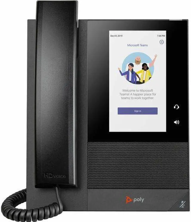 Alt view image 7 of 9 - HP POLY CCX 400 BUSINESS MEDIA PHONE FOR MICROSOFT TEAMS AND POE-E Model 848Z8AA#AC3