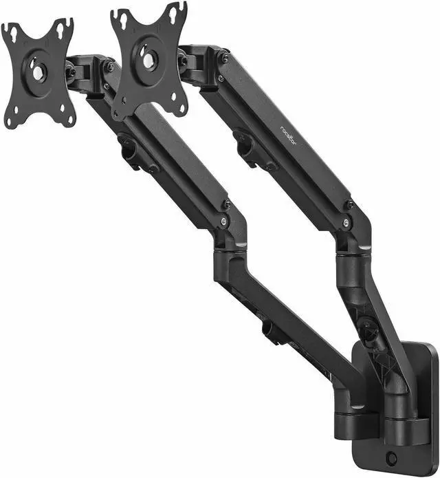 Alt view image 7 of 16 - Rocstor ErgoReach Mounting Arm for Monitor, Display - Black - Landscape/Portrait - 2 Display(s) Supported - 17" to 27" Screen Support - 15.40 lb Load Capacity - VESA Mount Compatible