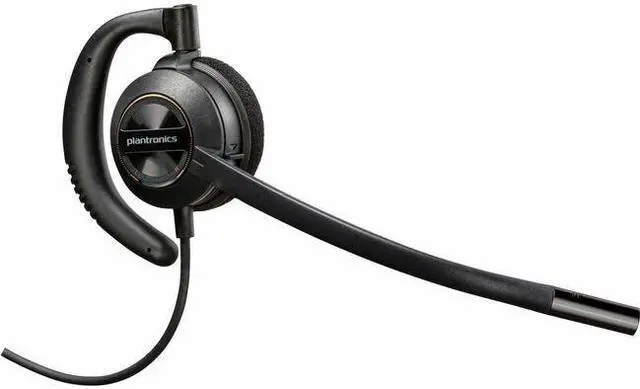 Main image of Poly EncorePro HW530D Headset - Mono - Quick Disconnect, USB - Wired - Over-the-ear - Monaural - Ear-cup - Noise Cancelling Microphone - Noise Canceling - Black