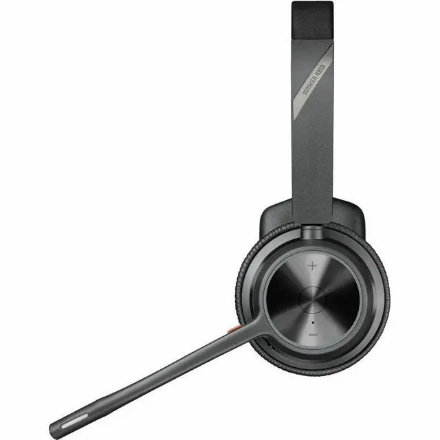 Alt view image 9 of 12 - Hp Poly Headsets Poly Voyager 4310 USB-C Headset with Charge Stand Siri, Google Assistant Mono Wireless Bluetooth 298.6 ft Model 77Y96AA