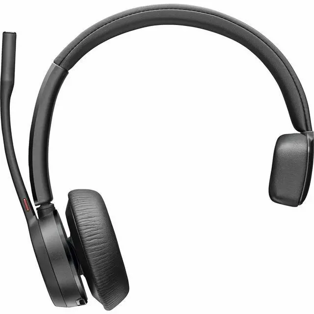 Alt view image 2 of 8 - Poly Voyager 4310 Microsoft Teams Certified USB-C Headset with charge stan
