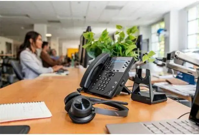 Alt view image 2 of 8 - Poly Voyager 4320 USB-C with charge stand Headset - Siri, Google Assistant - Stereo - USB Type A, USB Type C - Wired/Wireless - Bluetooth - 164 ft - 20 Hz - 20 kHz - On-ear - Binaural - Ear-cup - 4.92