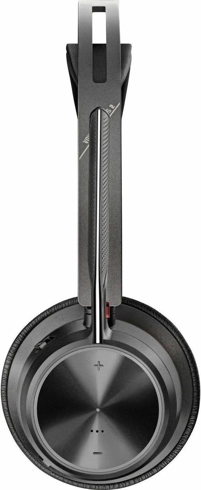 Alt view image 5 of 8 - Poly Voyager Focus 2 USB-C Headset TAA - Siri, Google Assistant - Stereo - USB Type C - Wired/Wireless - Bluetooth - 164 ft - 20 Hz - 20 kHz - On-ear, Over-the-head - Binaural - Ear-cup - MEMS Technol
